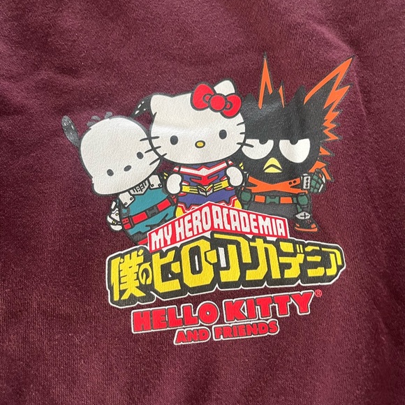 Hello Kitty Maroon Joggers - Picture 3 of 6